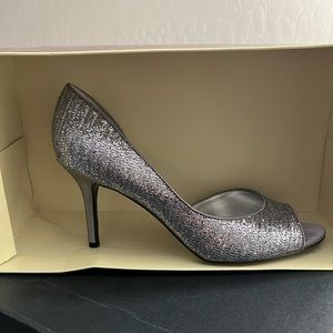Silver heels